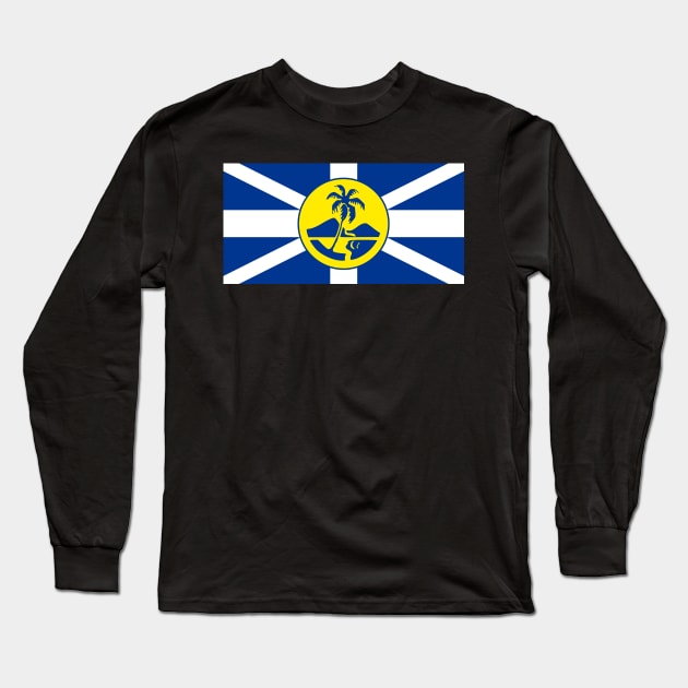 Flag of Lord Howe Island, New South Wales Long Sleeve T-Shirt by Wickedcartoons